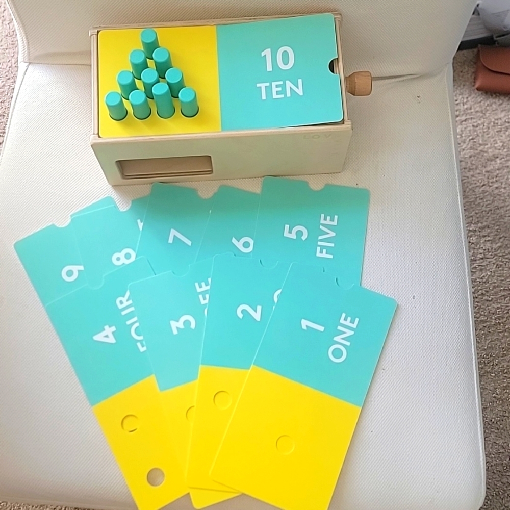 Lovevery Wooden Counting Box